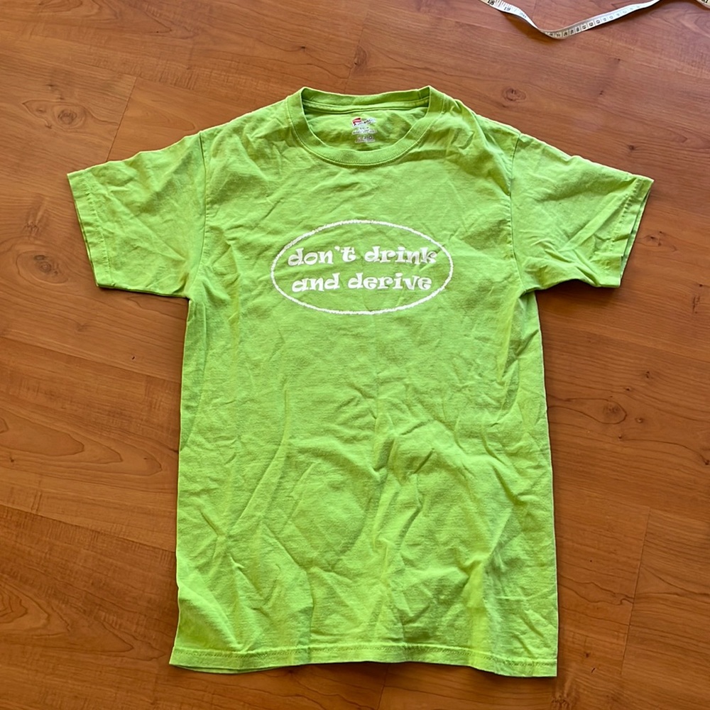 Calculus Pun Tee “Don’t Drink And Derive” Sz S